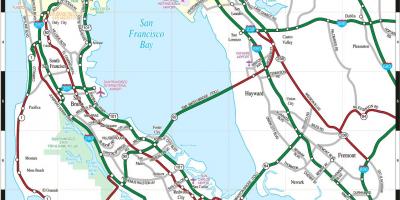 Karta San Francisco 
