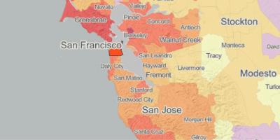 Karta Mapp u San Francisco