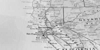 Crno-bijela kartica San Francisco