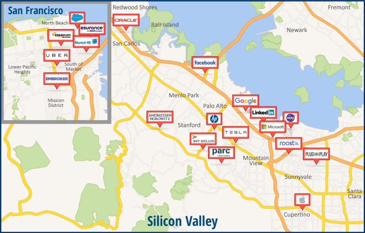 Karta Silikonska dolina turneju