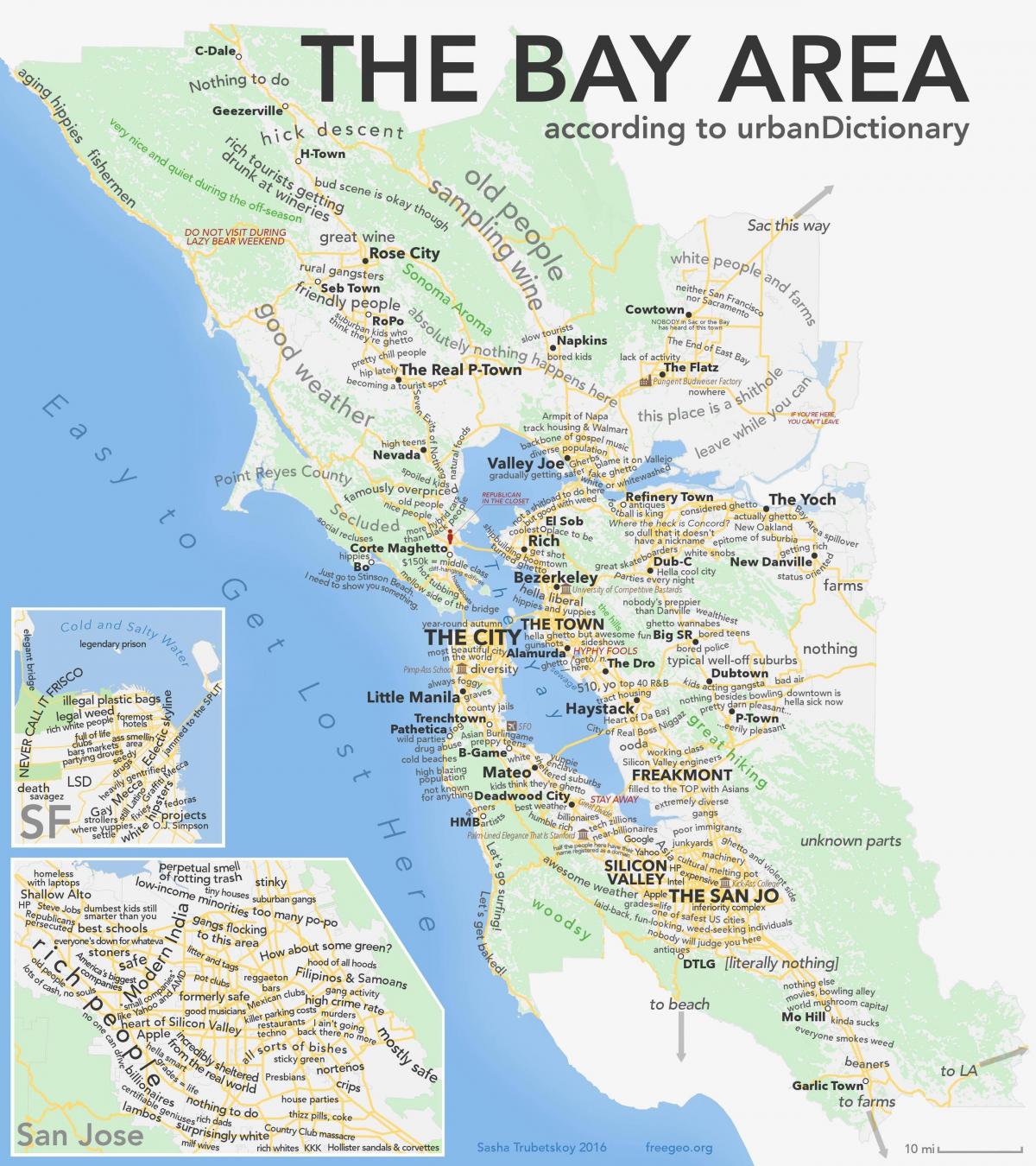 San Francisco na karti 