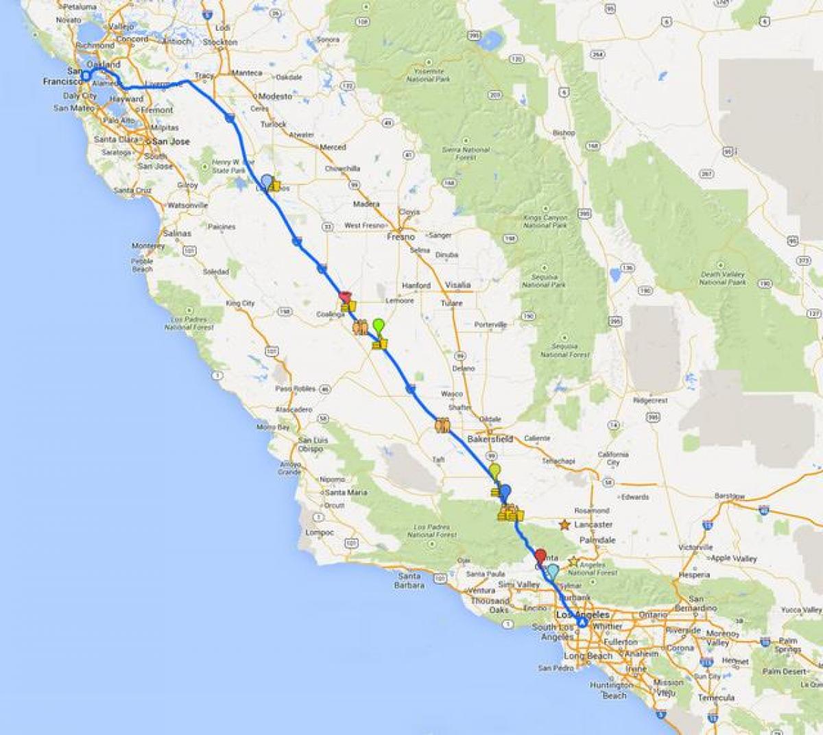 Karta tour u San Franciscu za volanom 