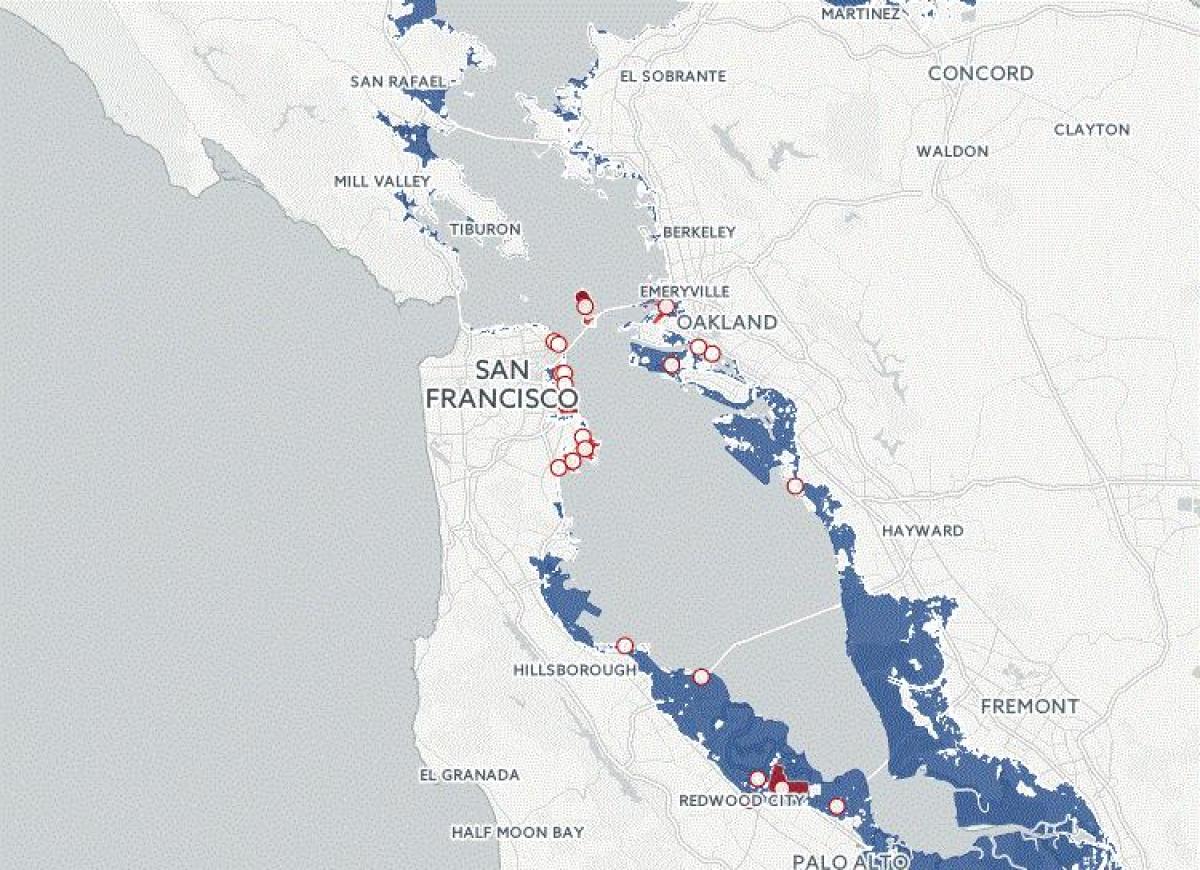 Karta San Francisco флуд