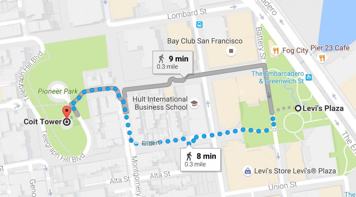 Karta San Francisco self-izleti