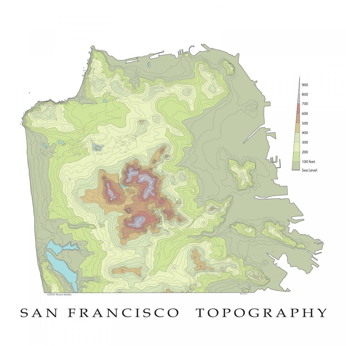 San Francisco topografskih karti