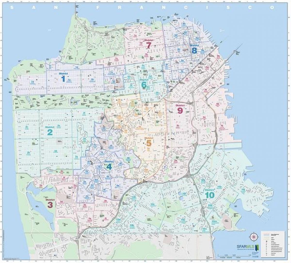 San Francisco МЛС karti