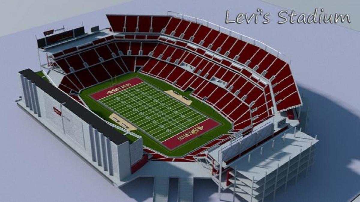 stadion 3D karta Levi 