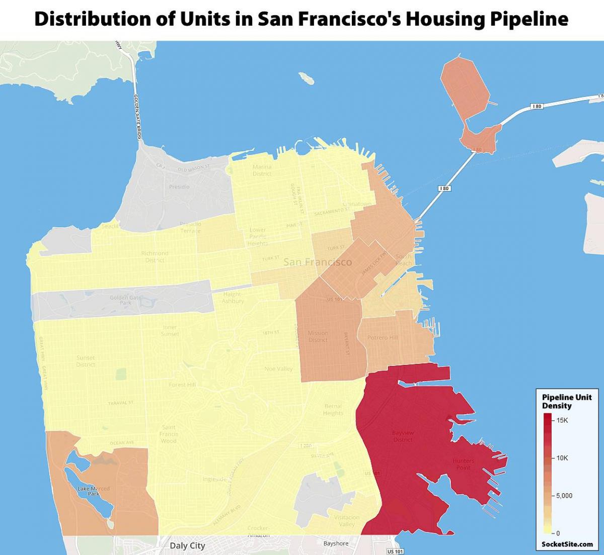 San Francisco državnog stambenog karti