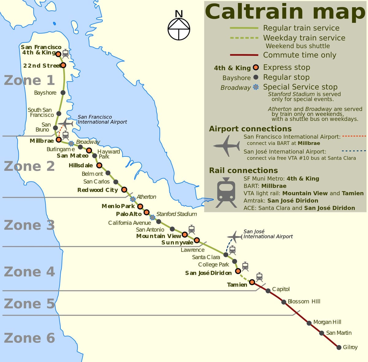 San Francisco Coltrane karti