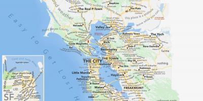 San Francisco na karti 