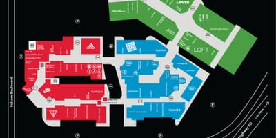 Premium аутлетов San Francisco na karti