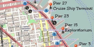 Karta SF parking