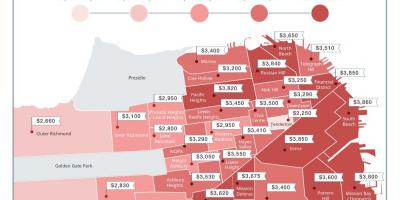 Cijene u San Franciscu iznajmljivanje karti
