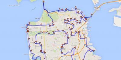 Karta San Francisco pokemon