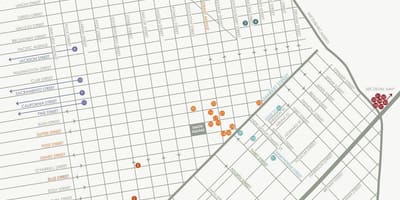Karta San Francisco umjetničke galerije