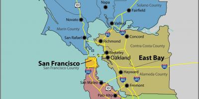 San Francisco na karti