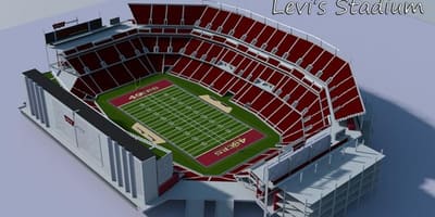 Stadion 3D karta Levi 